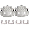 AUTOMUTO Front Left & Right 19B2683B 19B2682B Disc Brake Calipers With Bracket For Saab 2005-2006 For Subaru 2002-2018