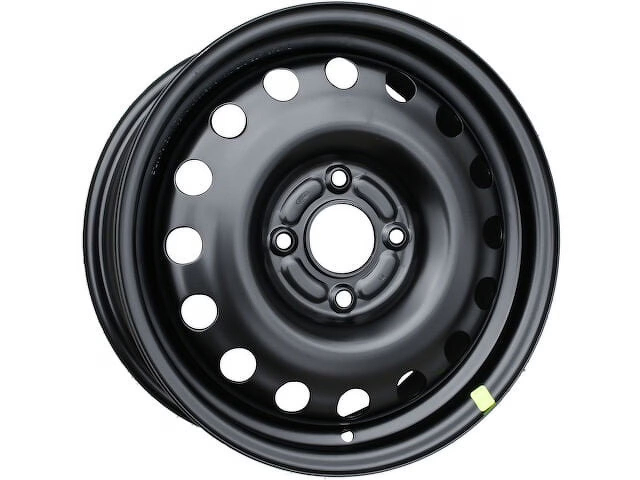 Steel Wheel - Black - 15 x 6 Inch - Compatible with 2004 - 2011 Ford Focus 2005 2006 2007 2008 2009 2010