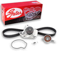 Gates PowerGrip Timing Belt Kit w Water Pump compatible with Honda Civic 1.6L L4 1992-1995