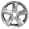 Remanufactured Machined Medium Silver Metallic Aluminum Wheel 17 x 7.5 42700TL2A82 fits 2011-2014 Acura TSX