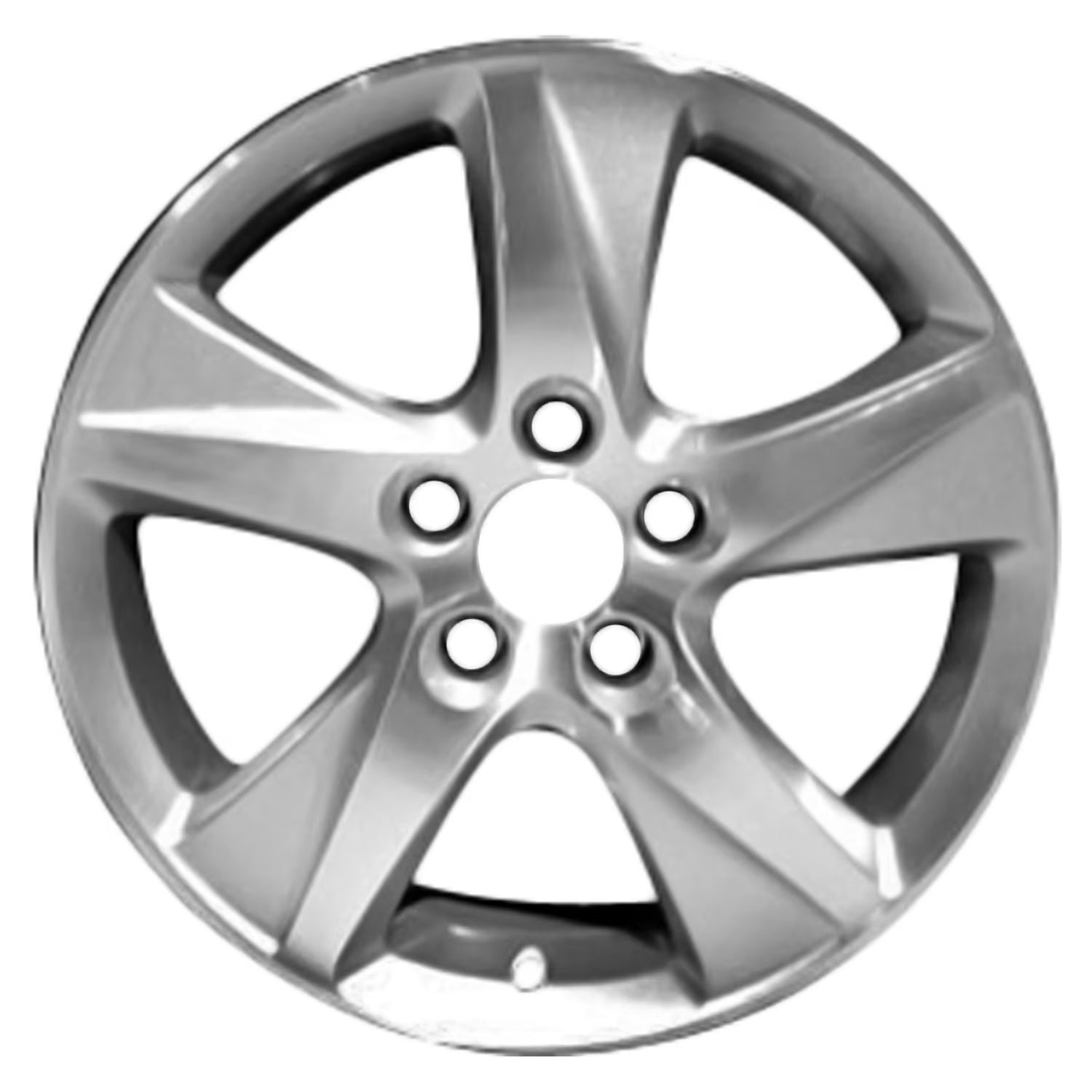 Remanufactured Machined Medium Silver Metallic Aluminum Wheel 17 x 7.5 42700TL2A82 fits 2011-2014 Acura TSX