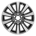 Remanufactured Machined and Painted Dark Charcoal Metallic Aluminum Wheel 18 x 7 fits 2010-2020 Toyota Sienna