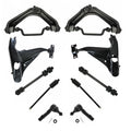10 Piece Steering & Suspension Kit Control Arms Ball Joints Tie Rods End Links PSA65373