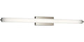 1 Light Linear Bath Vanity Approved For Damp Locations With Transitional Inspirations 4.75 Inches Tall By 49 Inches Wide Kichler Lighting 11151Niled