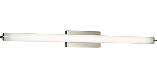 1 Light Linear Bath Vanity Approved For Damp Locations With Transitional Inspirations 4.75 Inches Tall By 49 Inches Wide Kichler Lighting 11151Niled