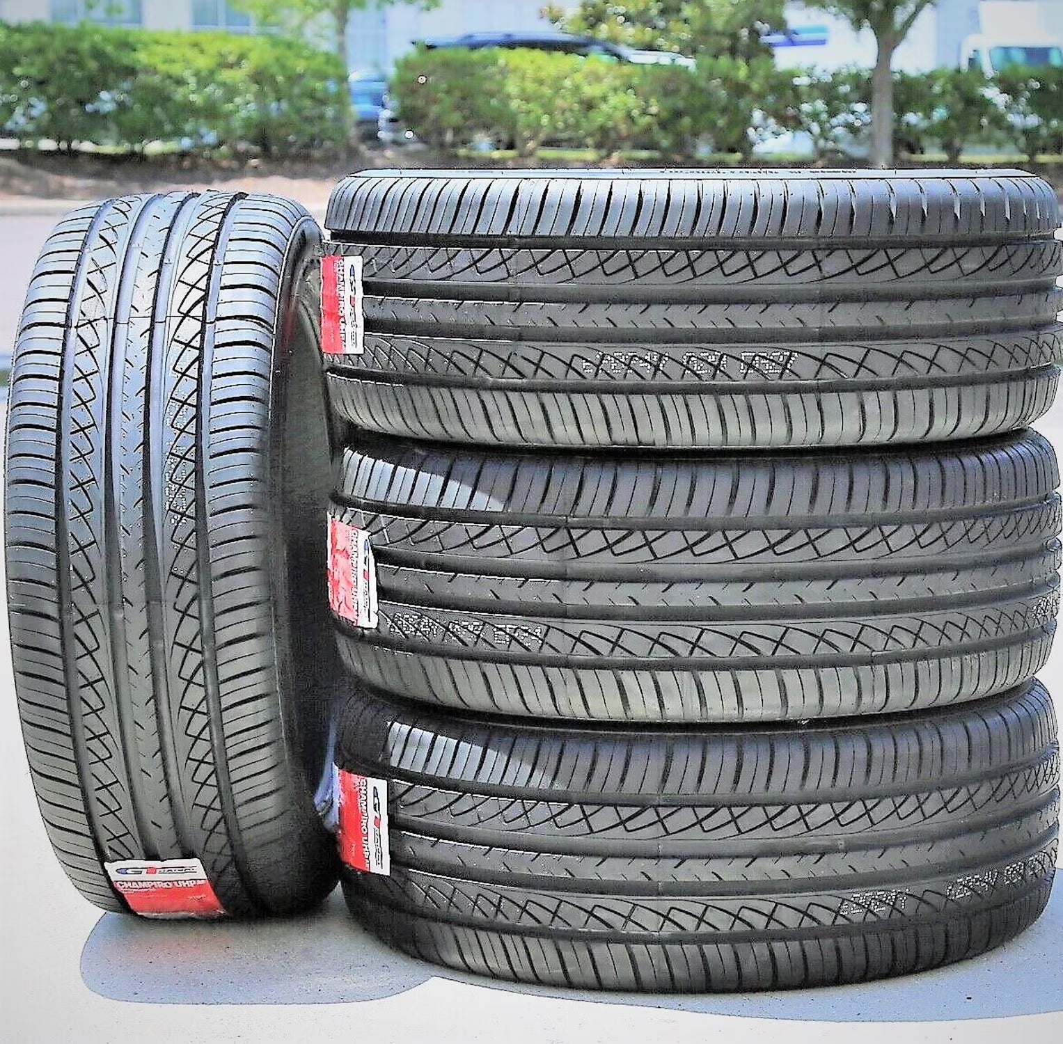 Set of 4 (FOUR) GT Radial Champiro UHP A/S 235/45R18 94W Performance All Season Tires Fits: 2010-12 Nissan Altima SR, 2013-14 Honda Accord Sport