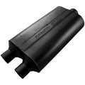Flowmaster 524553 Super 50 Muffler - 2.25 Dual In / 3.00 Center Out - Mild Sound