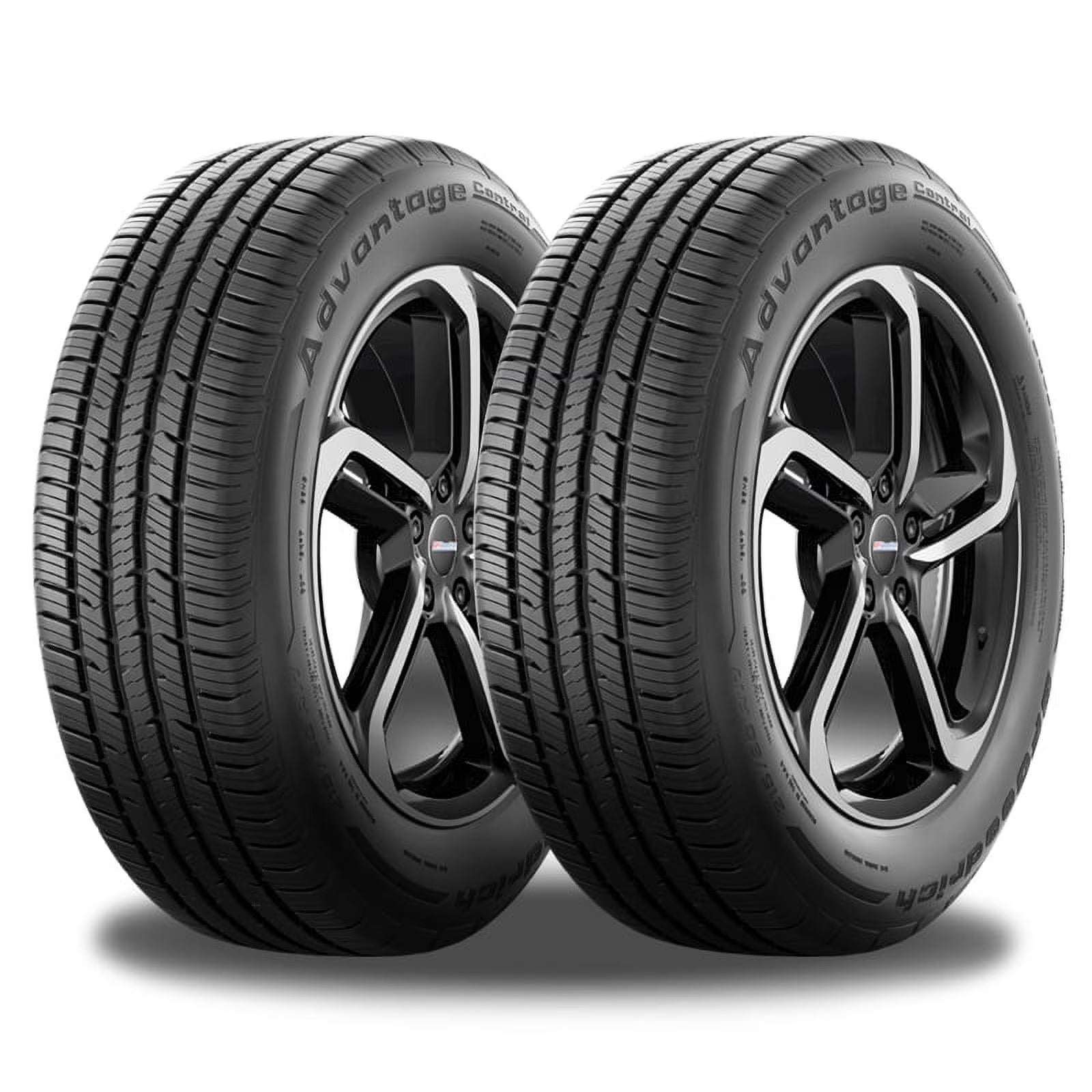2 BFGoodrich Advantage Control 235/55R19 101V All Season 65K Mileage Warranty BF01410 / 235/55/19 / 2355519