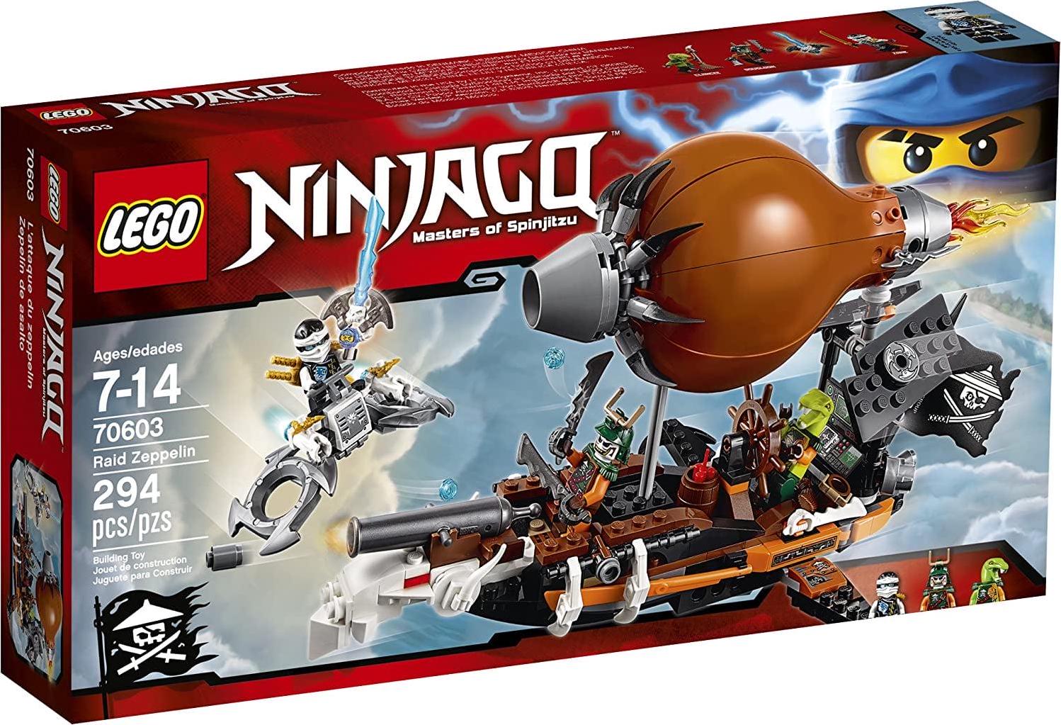 LEGO Ninjago 70603 Raid Zeppelin (294 Pieces) Building Kit