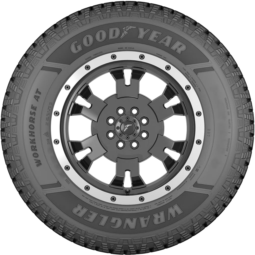 Goodyear Wrangler Workhorse At 285/45R22 114H All-Season Tire Fits: 2017-18 Chevrolet Silverado 1500 High Country, 2015-16 Chevrolet Silverado 1500 LTZ