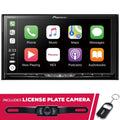 New Pioneer AVH-W4500NEX 6.94  Multimedia DVD with License Plate Camera