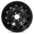 New OEM Surplus Wheel 17x7.5 in for 2004-2024 Ford F150 Painted Black 17 inch Steel Rim