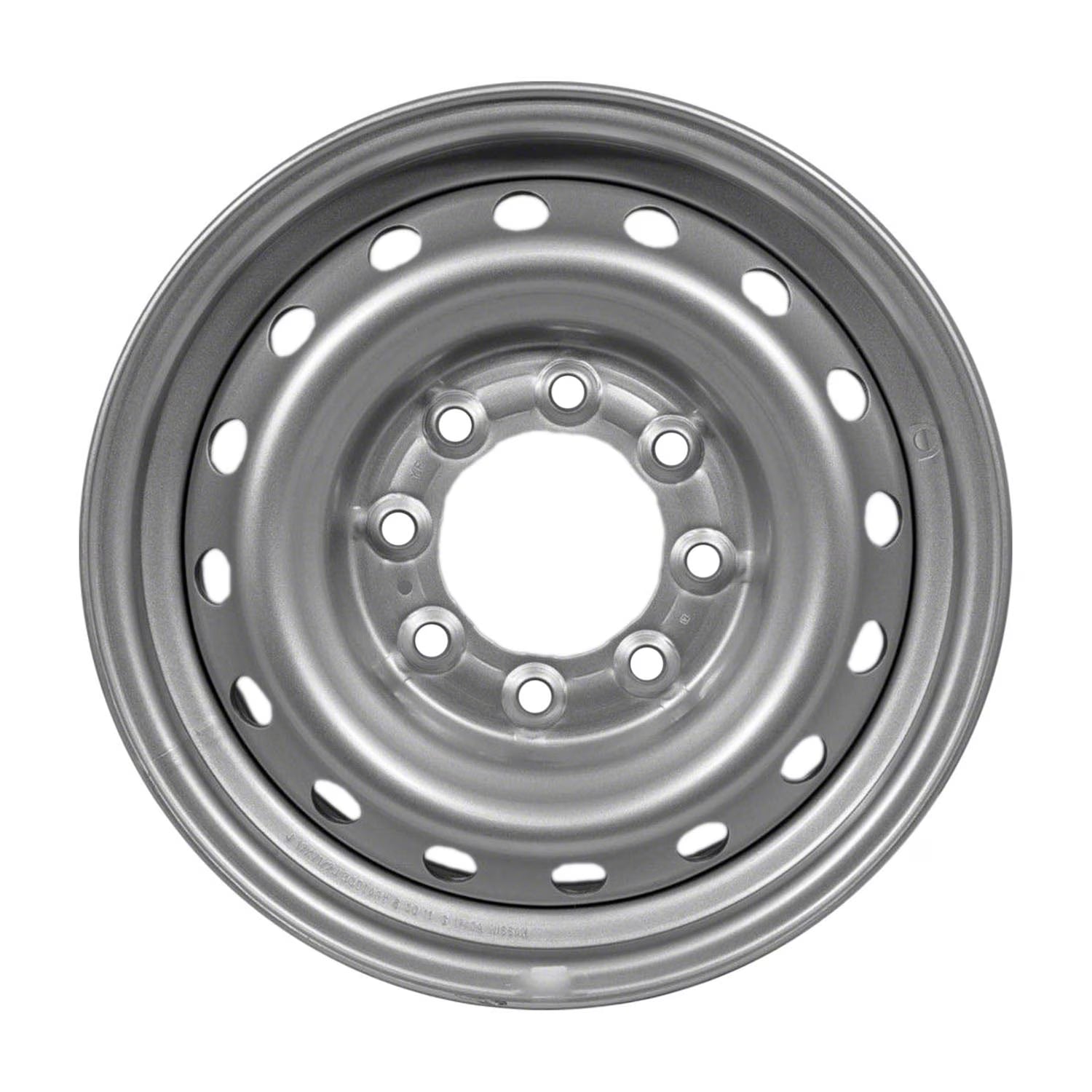 Remanufactured Painted Silver Steel Wheel 17 x 7.5 fits 2012-2020 Nissan NV1500