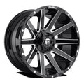 Fuel 1PC Aluminum Rim D615 CONTRA 20X10in Gloss Black Milled Finish, D61520008247