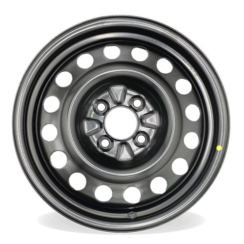 15  Single 15X5.5 Black Steel Wheel For Nissan Versa 2013-2019 OEM Design Replacement Rim