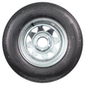 eCustomrim Radial Trailer Tire On Rim ST205/75R14 Load D 14  5 Lug Spoke Galvanized Wheel