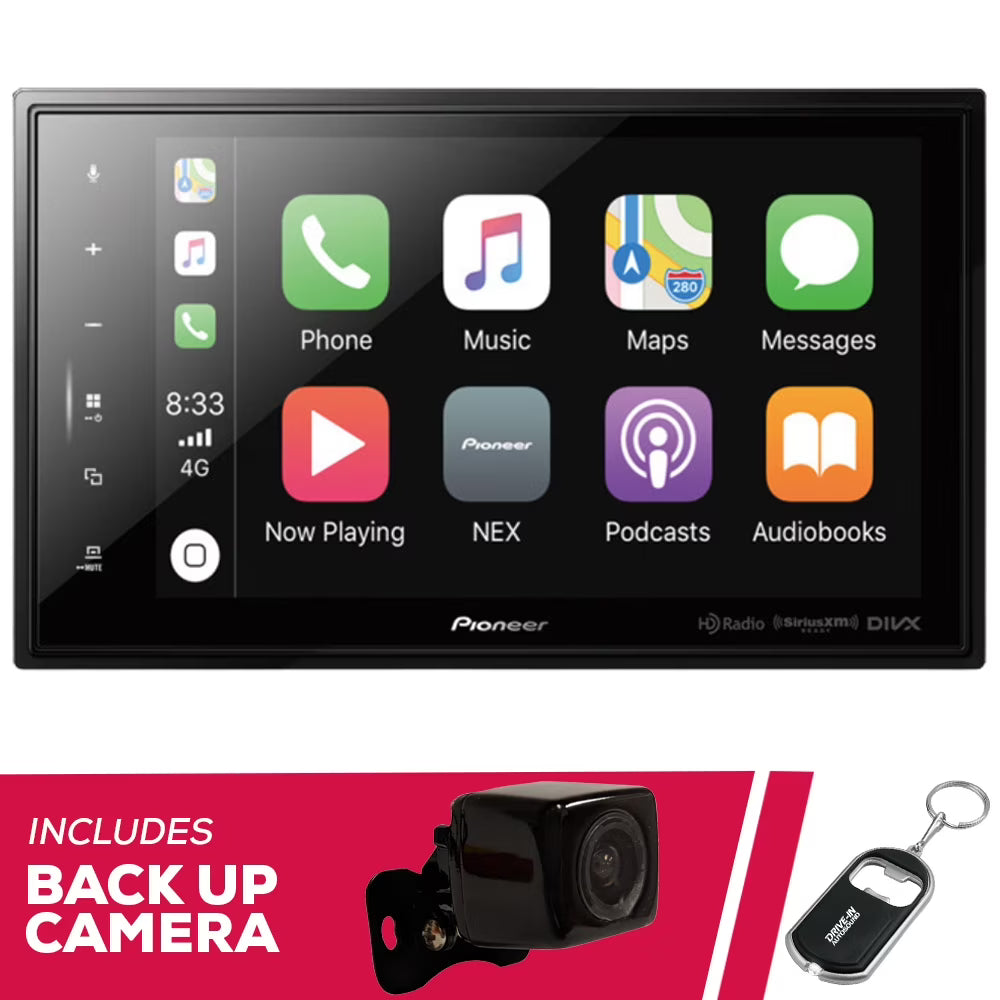New Pioneer DMH-C5500NEX 8  Multimedia Receiver(Does not Play Discs) & Backup Camera