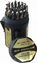 29 Piece m42 Cobalt Drill Bit Set in Round Plastic Case. Sizes 1/16¡å - 1/2¡å x 64ths