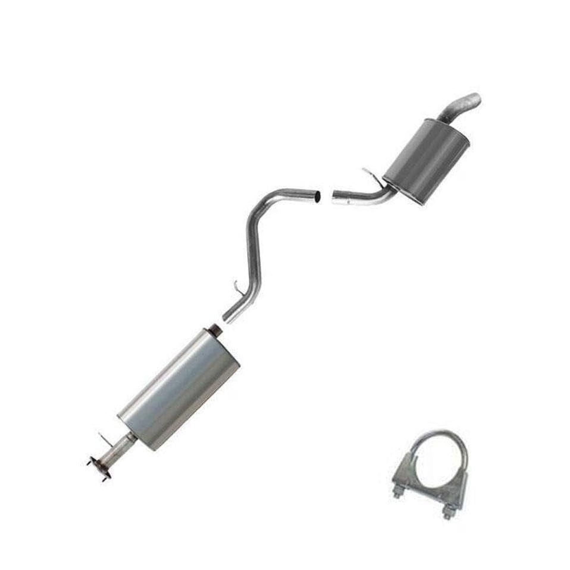 Resonator Pipe Muffler Exhaust System Kit fits: 2002-2004 Chevy Trailblazer LT