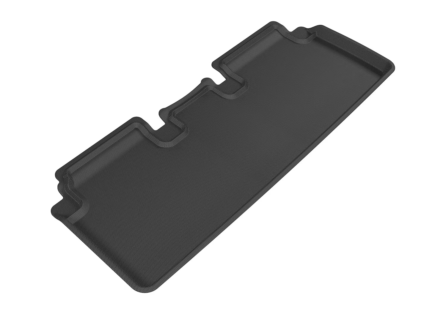 3D MAXpider Custom Fit Kagu Floor Mat (Black) Compatible with Tesla Model S 2012-2019 - Second Row