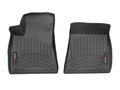 WeatherTech Custom Fit FloorLiners compatible with 2017-2023 Tesla Model 3 - 1st Row (Driver & Passenger), Black