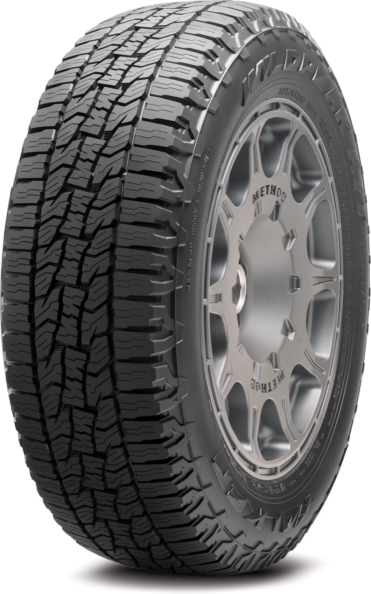 Set of 4 Falken Wildpeak A/T Trail 225/55R18 98V Tires 2255518 225 55 18