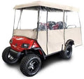 Universal Golf Cart Enclosure | Compatible with Most 4-Passenger Golf Cart Models with an 80-88 Inch Extended Roof