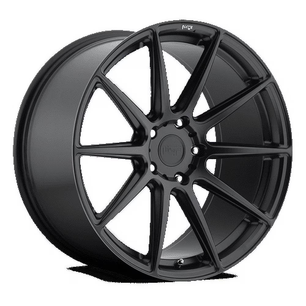 Niche 1PC Aluminum Rim M147 ESSEN 20X9in Matte Black Finish, M147209065+35