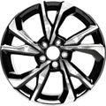 Remanufactured Machined Gloss Black With Smoked Liquid Clear Aluminum Wheel 18 x 8 fits 2017-2021 Honda Civic