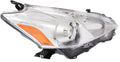 Headlight Compatible with Toyota Prius V 2012-2014 RH Lens and Housing Halogen