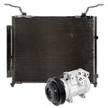 AC Compressor w/ A/C Clutch, Condenser & Drier For Honda Pilot 2005 2006 2007 2008 - BuyAutoParts