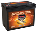 VMAX MR96-60 12V 60Ah AGM Deep Cycle Marine Battery for 12 Volt 36 Pound 36lb Thrust Trolling Motors