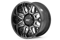 Rough Country 86 Series One-Piece 20x10 8x6.5 Gloss Black Wheel - 86201010 Fits select: 1999-2010 CHEVROLET SILVERADO, 1994-2001 DODGE RAM 1500