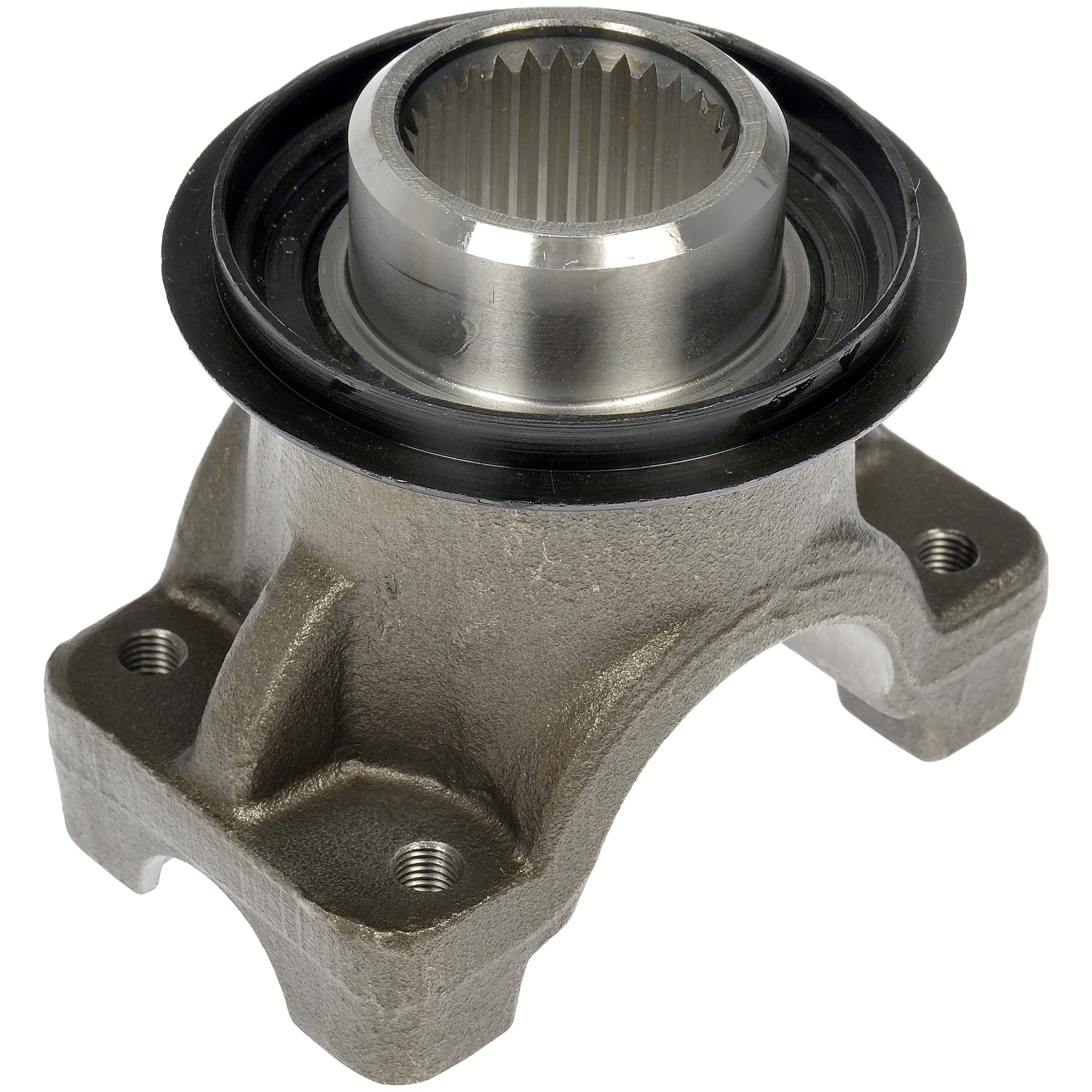 Dorman 697-538 Rear Driveshaft at Rear Axle Drive Shaft Pinion Yoke for Specific Ford Models, Silver Fits select: 2000-2004 FORD F150, 1985-1999 FORD F250