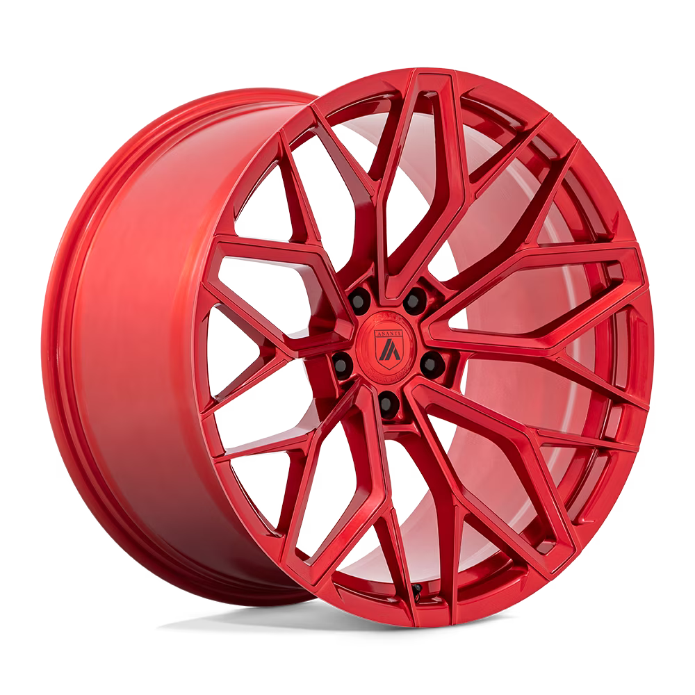 Asanti Black Flow Formed Aluminum Rim AB39 20X12 5X115 C-RED 6MM, AB039QX20121506