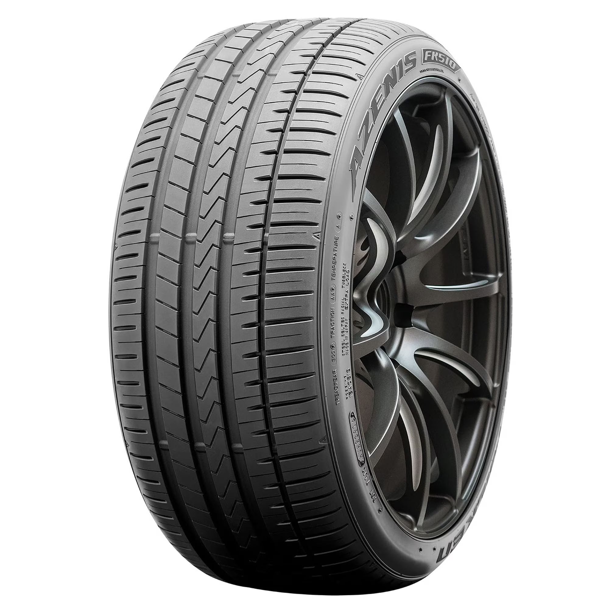 Set of 4 Falken Azenis FK510 245/35ZR20 (95Y) XL Tires Fits: 2017-19 Mercedes-Benz E300 4Matic, 2010-16 BMW 528i Base