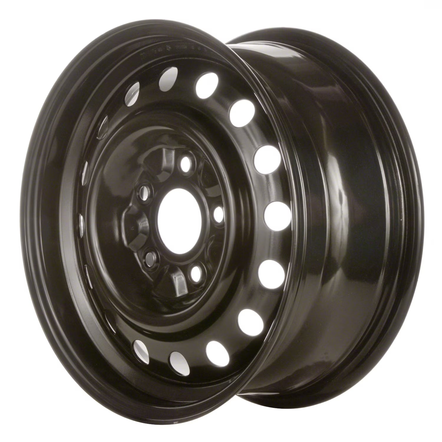 Remanufactured Painted Black Steel Wheel 16 x 7 52088446 fits 1999-2004 Jeep Grand Cherokee