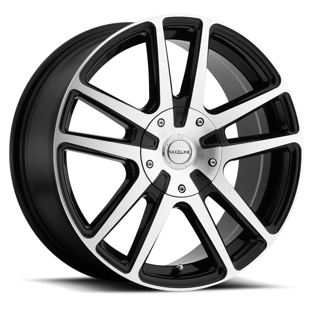 Raceline 145M-ENCORE 16  Cast Aluminum Wheel, ENCORE BMF 16X7 4X100/4X114.3 +40mm Fits select: 2002 HONDA ACCORD SE, 1998-2001 HONDA ACCORD EX
