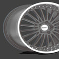 TSW Cast Aluminum Wheel TWSIL 17x8 5x110 G-BLK MRR LIP 40mm, 1780SIL405110B72
