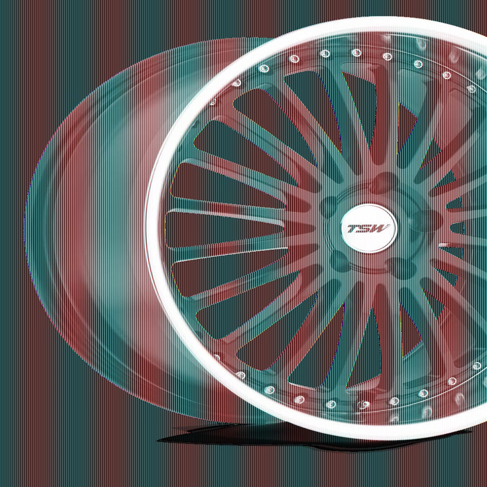 TSW Cast Aluminum Wheel TWSIL 17x8 5x110 G-BLK MRR LIP 40mm, 1780SIL405110B72