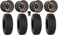 Fuel Runner 15  Wheels Bronze 33  DX440 Tires Sportsman RZR Ranger