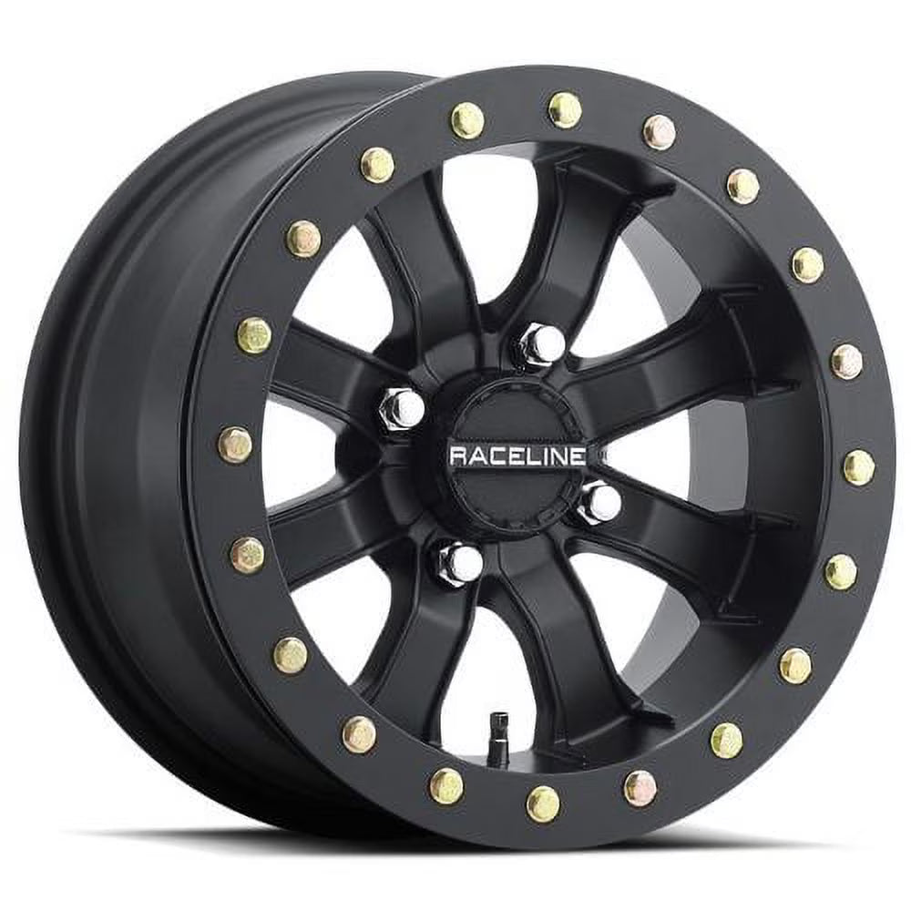 14x7 Raceline A71B Mamba UTV Beadlock Black Wheel 4x156 (30mm)