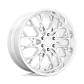 DUB 1PC Cast Aluminum Rim S262 26X10 6X5.5 CHROME 25MM, S262260084+25