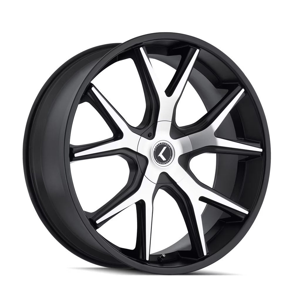Kraze Spltz-Kr146 26X10 5X115/5X120 18Et 74.1Cb Black/Machined