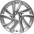 Remanufactured Painted Sparkle Silver Aluminum Wheel 16 x 6.5 9965B66560 fits 2012-2014 Mazda 5