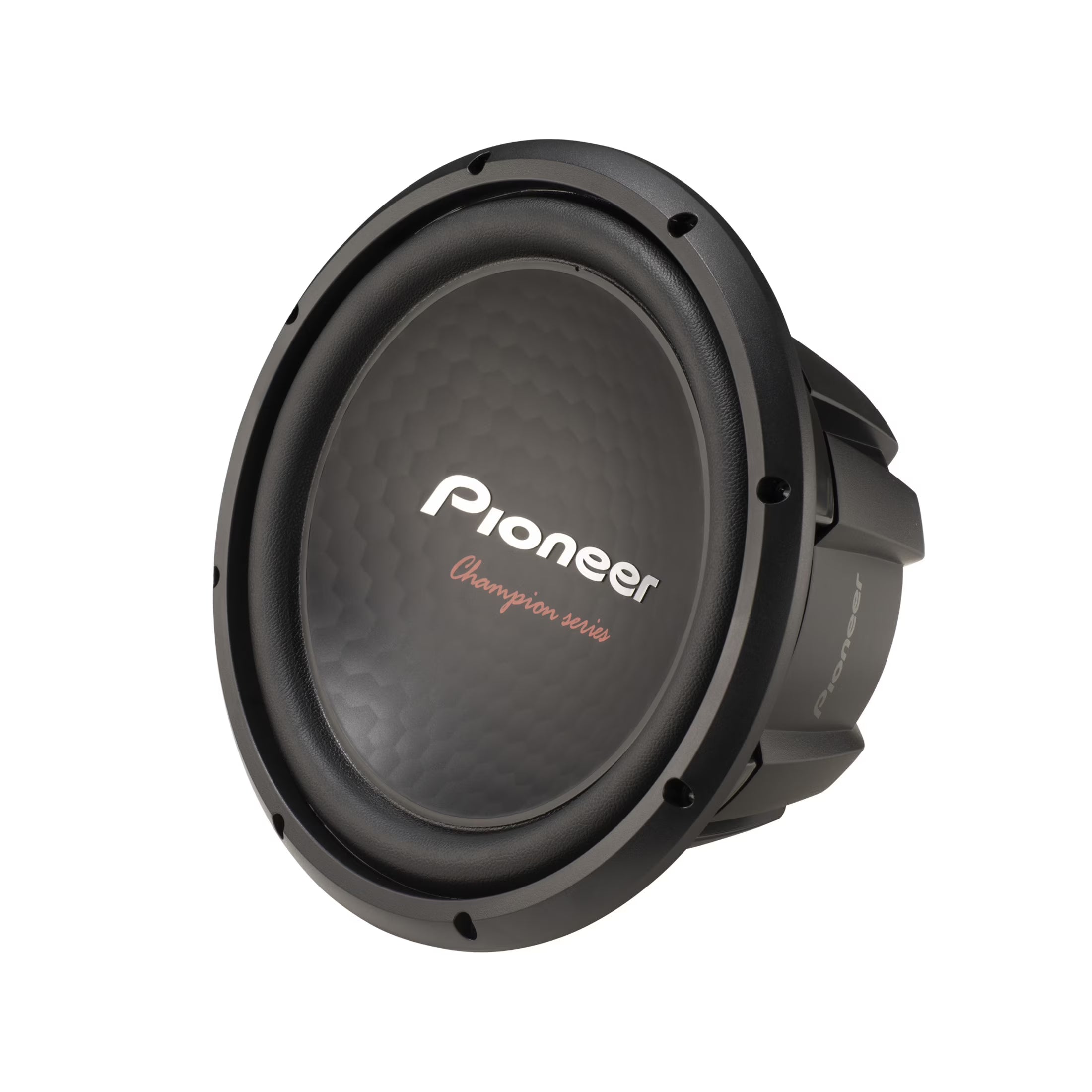 Pioneer TS-A301D4 12  - 1600 W Max Power, Dual 4 Ohm Voice Coil, 2-piece Honeycomb IMPP? Cone Struct