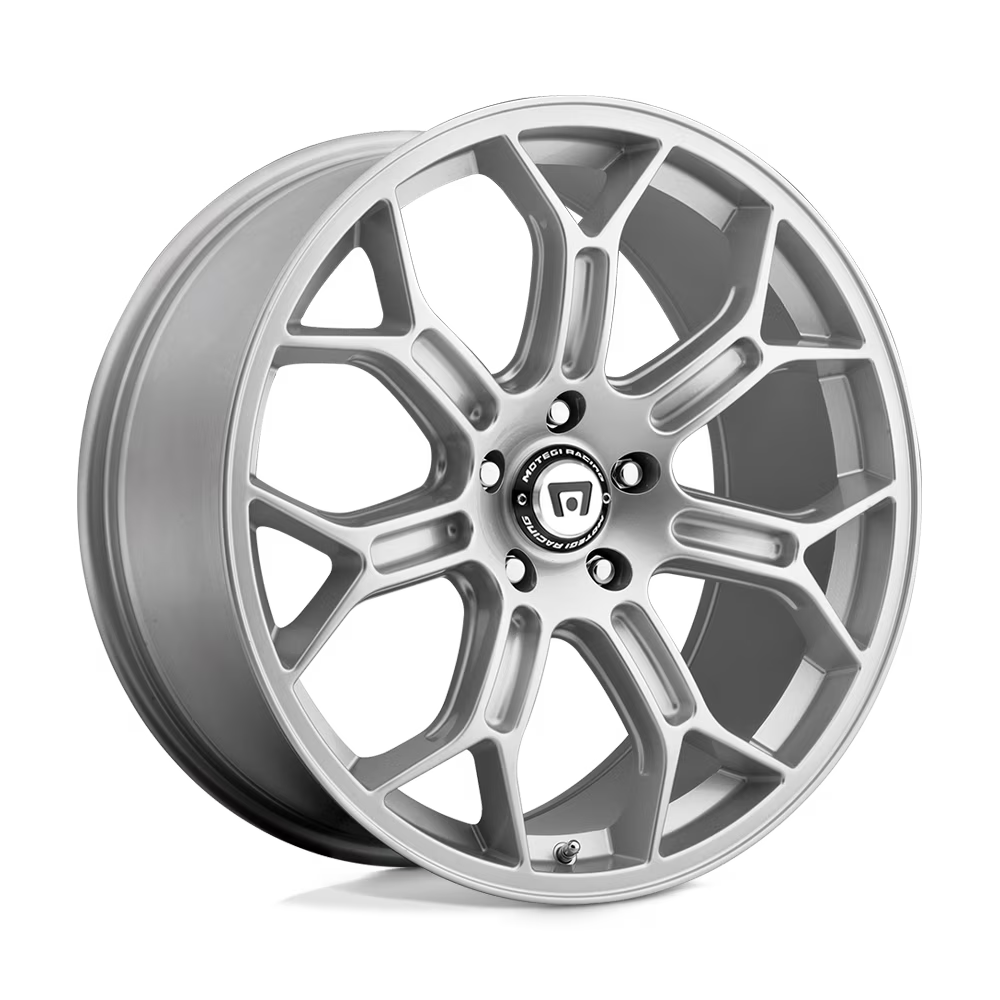 Motegi Techno Mesh S 19X10 5X120.65 79Et 57.1Cb Race Silver Wheel