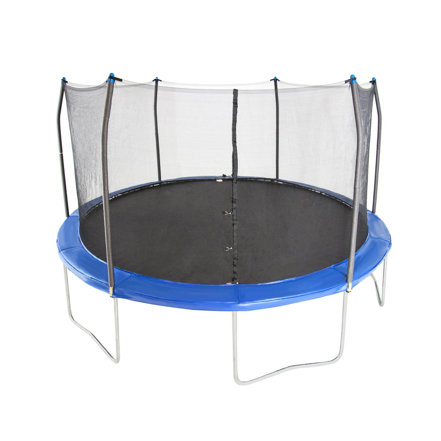Skywalker Trampolines 15¡ä Trampoline. with Enclosure. Bright Blue