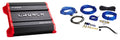 Crunch GP-2000.2 Ground Pounder 2000 Watt 2-Channel Car Stereo Amplifier+Amp Kit