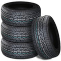 Set of 4 Lionhart LH-TEN 285/45R22 114V XL All Season M+S Performance Truck / SUV Tires LHST102245020 / 285/45/22 / 2854522 Fits: 2017-18 Chevrolet Silverado 1500 High Country, 2015-16 Chevrolet Silverado 1500 LTZ